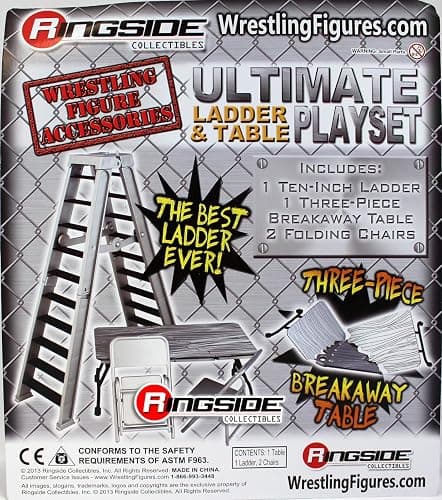 Ringside Ultimate Ladder & Table Playset (Silver) Exclusive thumbnail 3