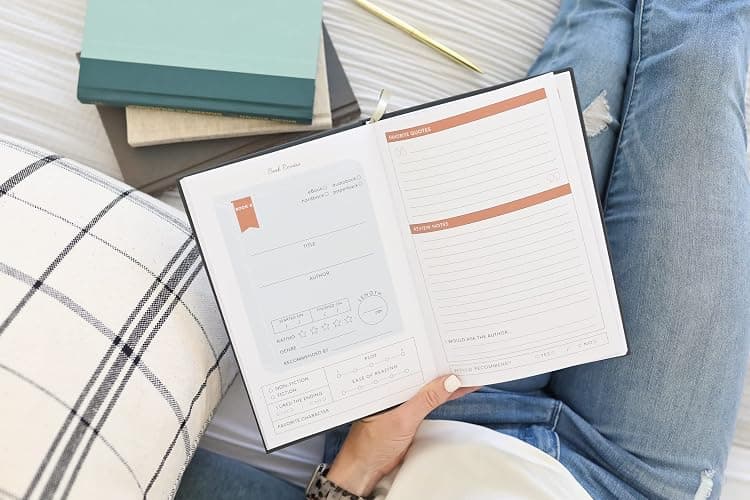 Reading Journal: For the Love of Books, A Book Journal and Planner for Book Lovers to Track, Log and Review thumbnail 2