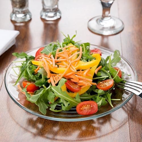 12pc Glass Dinnerware Set - Sleek Round Clear Glass Plate and Bowl Sets - Dishwasher Safe, Bread & Butter Dinner, Dessert, Salad Plates & Serving Cereal Soup Bowls Dishes for Kitchen Dining & Parties thumbnail 9