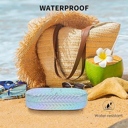 ZKFLLO 2 PACK Large Hard Shell Sunglasses Case, Protective Case For Sunglasses and Eyeglasses thumbnail 7