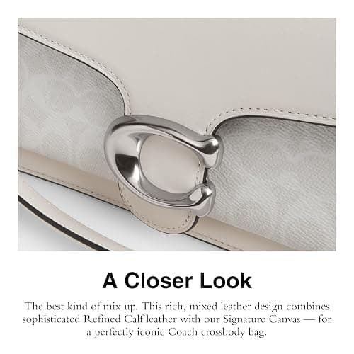 Coach Tabby Shoulder Bag 26 in Signature Canvas, LH/White Chalk thumbnail 5
