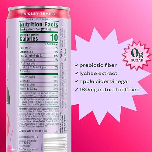 Bloom Nutrition Sparkling Energy Drink thumbnail 4
