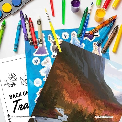 Disney Frozen 2 Sticker Pad with Play Scenes Including 1200 Stickers 46035 Bendon thumbnail 6