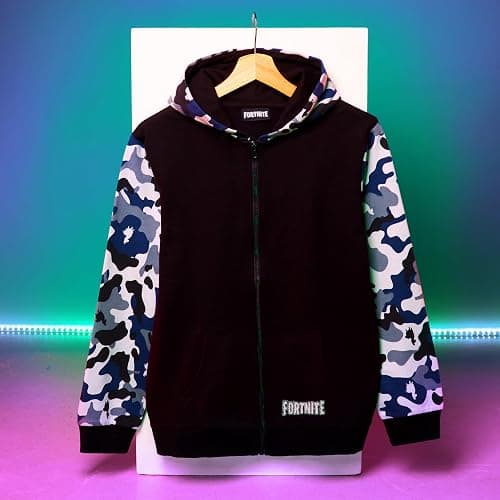 FORTNITE Hoodies for Boys Teens Hooded Pullover Zip Up Sweatshirt Youth Hoodie thumbnail 5