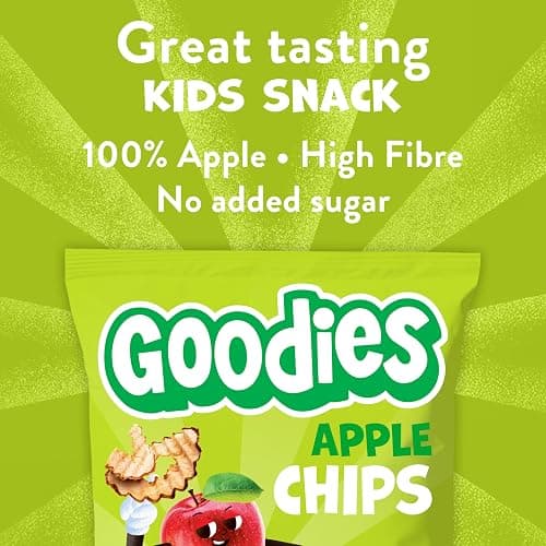 Goodies Apple Chips Kids Fruit Snack, 100% fruit, High in Fibre, No Added Sugar, 3+ Years, 15 g (Pack of 5) thumbnail 6