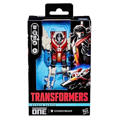 Transformers Studio Series Deluxe Class One Starscream Action Figure thumbnail 4