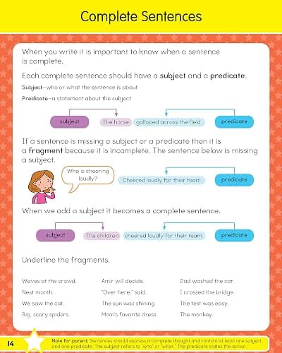 The Summer Before Fifth Grade Workbook: Bridging 4th to 5th Grade with 75+ Activities Math, Reading Comprehension, Writing, Language Arts, Fractions, Geometry, and More! thumbnail 4