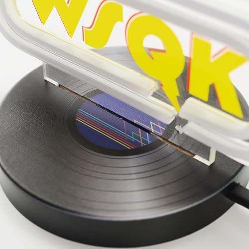 Ukonic Stranger Things WSQK Radio Station Desktop Neon Light – LED USB-C Powered Desk Lamp for Bedroom, Gaming Room & Fan Decor thumbnail 2