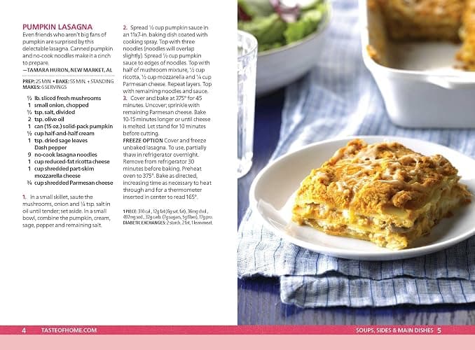 Taste of Home Pumpkin Mini Binder: 101 Fall Recipes for Desserts, Soups, and More (TOH Mini Binder) thumbnail 3