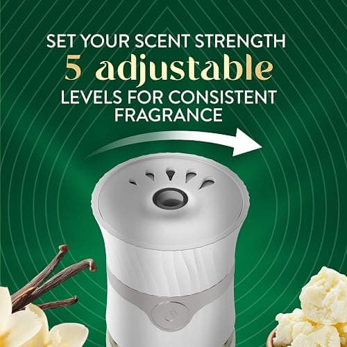 Air Wick Vibrant Plug-In Scented Oil Refills, 4 Count, Sweet Vanilla & Shea Butter, Air Freshener, Essential Oils thumbnail 10