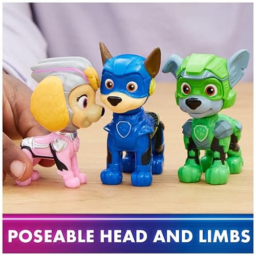 Paw Patrol: The Mighty Movie, Toy Figures Gift Pack, with 6 Collectible Action Figures, Kids Toys for Boys and Girls Ages 3 and up thumbnail 6