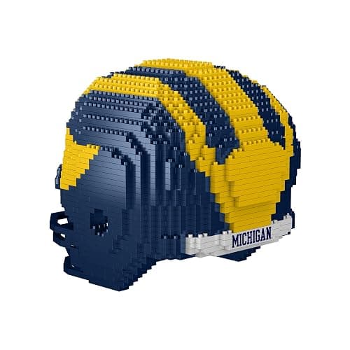 FOCO NCAA Unisex-Adult NCAA College 3D BRXLZ Puzzle Replica Helmet Set thumbnail 4