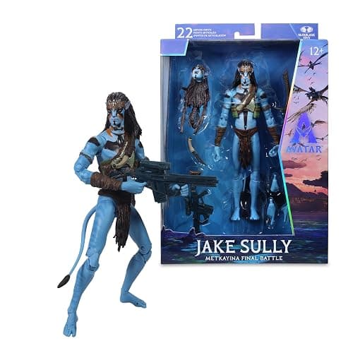 McFarlane Toys- Avatar: Fire and Ash Jake Sully (Metkayina Final Battle) 7in Action Figure McFarlane Collector Edition thumbnail 11