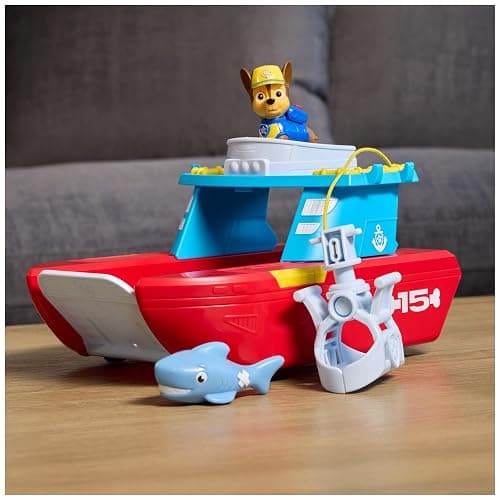 Paw Patrol Sea Patroller Vehicle with Chase and Shark Figure thumbnail 2