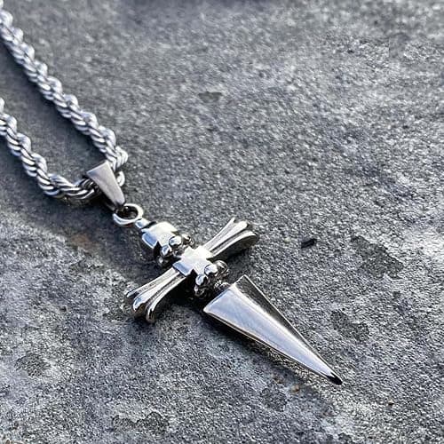 shgsgWK Anime Necklace for Man, Judgement Chain Necklace, Pendant Men's Jewelry, Present for Anime Lover thumbnail 2