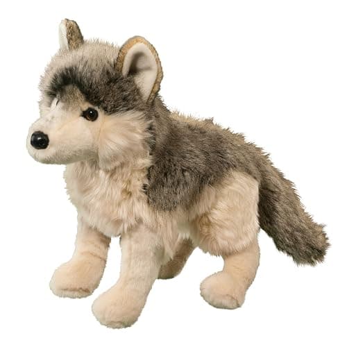 Douglas Smoke Wolf Plush Stuffed Animal thumbnail 2