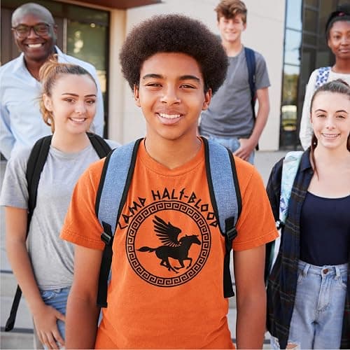 Affect Design Studio Youth Size Orange Camp Half Blood T-Shirt thumbnail 6