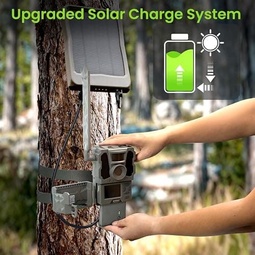 4 Pack New Reveal Lithium Battery Pack Trail Camera Battery + 4 Port Battery Charger Compatible with Reveal Hunting Camera Ultra, Pro 3.0, X Gen 2.0 3.0, X Pro,XB, SK,X (4pcs Batteries+Charger) thumbnail 8