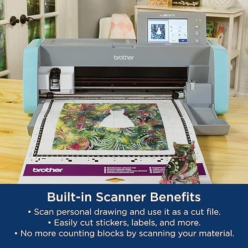 Brother DIY Cutting Machine SDX125e, ScanNCut + Mats + Blades thumbnail 3