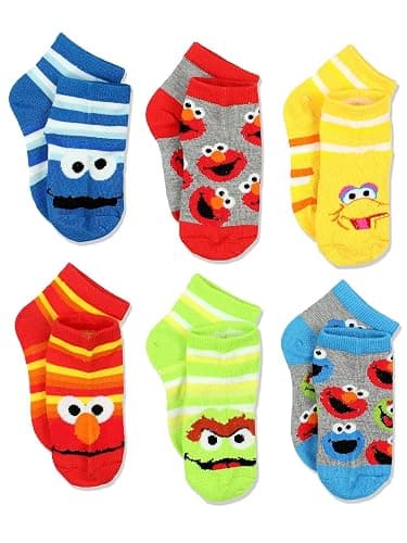 Sesame Street Boys Multi pack Socks (Toddler/Little Kid/Big Kid) - Image 1