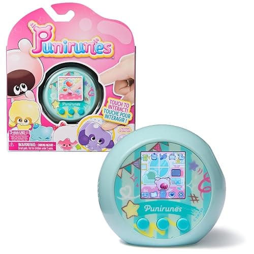 Punirunes, Interactive Digital Toy with 55 Squishy Characters Inside, Reacts to Touch, Color Display, Kids Toys for Ages 5 and up - Image 1