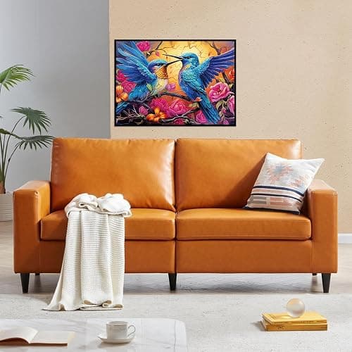 1000 Piece Puzzle for Adults, Advent Puzzle Humming Birds 1000 Pieces Puzzles for Adults Teens Kids, Birds 1000 Pieces Jigsaw Puzzles 6 Days Holiday Puzzles Countdown to Weekend Gift thumbnail 8