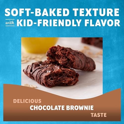 Zbar Chocolate Brownie Soft-Baked Snack Bars, Organic Granola Bars, 12ct | USDA Organic, No Artificial Flavors, Colors, or Preservatives, Non-GMO, 11g Whole Grains, Snacks for Kids thumbnail 4