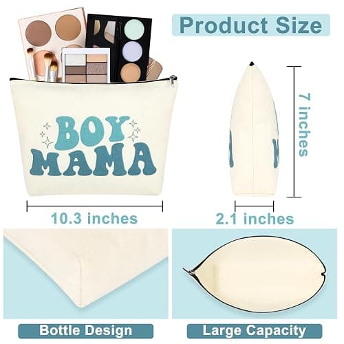 New Boy Mom Gifts, First 1st Birthday Mothers Day Gifts for New Mom Set of 7 thumbnail 4