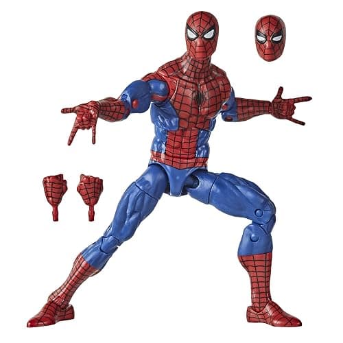 Hasbro Marvel Legends Series 6-inch Collectible Spider-Man Action Figure Toy Retro Collection - Image 1