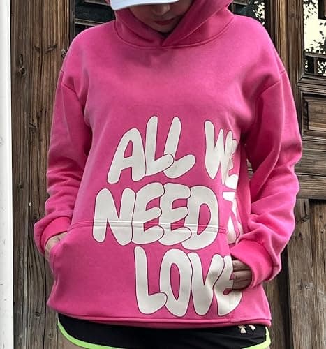 Dynict Unisex Y2K Colorful Sweatshirt Hip Hop Letter Print Oversize Hoodie Casual Baggy Harajuku Gothic Pullover Hoodie thumbnail 5