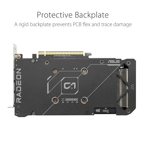 ASUS Dual Radeon™ RX 7600 EVO OC Edition 8GB GDDR6 (PCIe® 4.0, 8 GB GDDR6, HDMI® 2.1, DisplayPort™ 1.4a, 2.5-Slot Design, Axial-tech Fans, GPU Tweak III) thumbnail 4