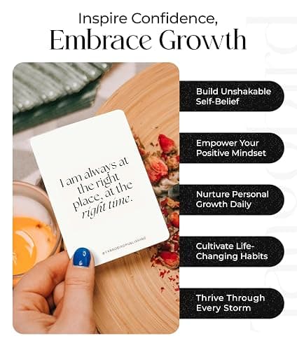 Tangobird Affirmation Cards For Women Miracle Mantras Positive Affirmartions cards 60 Daily affirmations for women for Self-Care, Love and Wealth -Gifts for women. thumbnail 3