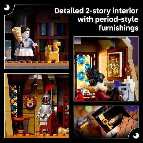LEGO Icons Mayor Manor 11383 | Building Set for Adults, Ages 18+, Halloween Decor & Craft, Relaxation Activity, 1420 pieces, Gift for Men & Women thumbnail 6