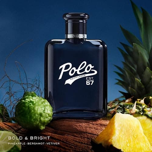 RALPH LAUREN FRAGRANCES - Polo 67 - Eau de Toilette - Cologne for Men - Woody & Solar Scent - With Pineapple, Bergamot, & Vetiver thumbnail 2