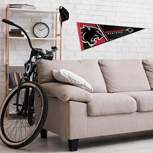 Rico Industries NCAA Exclusive 12" x 30" Felt Wall Décor Pennant - Great for Home/Bed Room/Man Cave Décor thumbnail 3