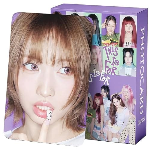 PYAJUU TWICE Photocrds KPOP This Is For Album Photo Cards 55PCS Twice Lomo Cards World Tour Greetings Cards Gift for Fans - Image 1