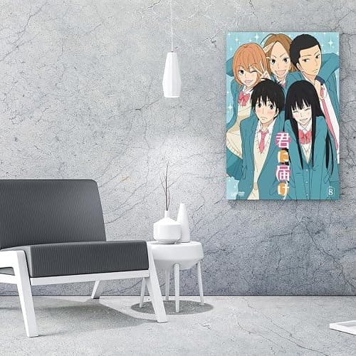 ZFFXSRUI Anime Kimi Ni Todoke From Me to You Poster Aesthetic Canvas Print Room Wall Decor (7) Canvas Painting for Living Room Bedroom Decor 12x16inch(30x40cm) Unframe-style-3 thumbnail 4