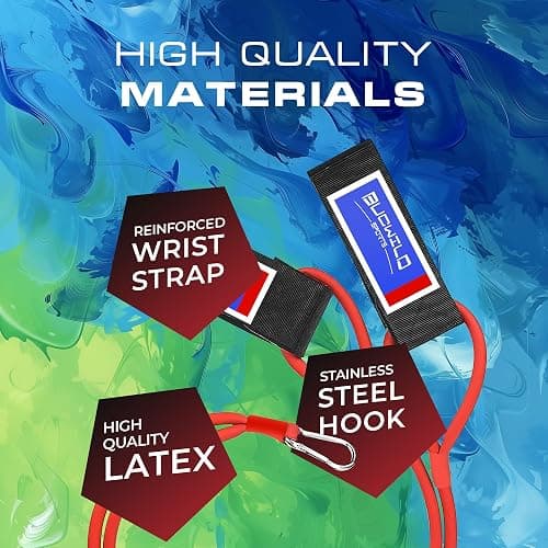 Bucwild Sports Baseball Resistance Bands Youth & Adult Athletes Safely Improve Pitching Throwing Batting & Arm Strength Used by Pitchers Quarterbacks Volleyball Basketball thumbnail 2