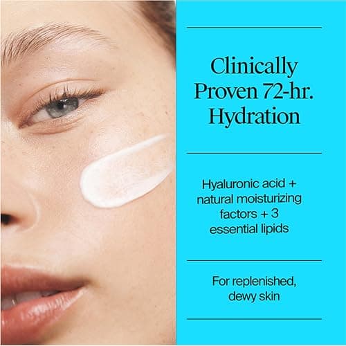 Neutrogena Hydro Boost Hydrating Water Cream Face Moisturizer for Sensitive Skin plus Hydrating Gel Cleanser Alcohol and Fragrance Free Hyaluronic Acid Daily Hydration Routine, 7.8 fl oz thumbnail 3