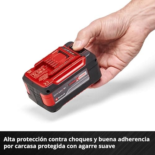 Einhell batería 18V 5.2Ah Power X-Change Plus - Li-Ion, 18V, para Todos los Dispositivos PXC, indicador de Nivel de Carga LED, Sistema de gestión de batería proactivo, sin autodescarga, sin Cargador thumbnail 6