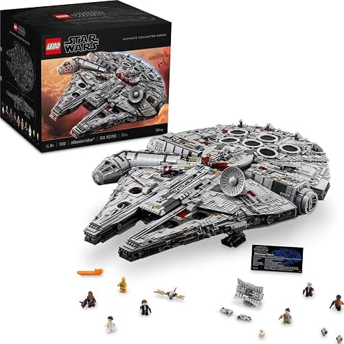 LEGO Star Wars Millennium Falcon - Building Set for Adults, Ages 16+ - Gift for Birthday - Movie Collectible Model Kit - Display in Home or Office - 75192 - Image 1