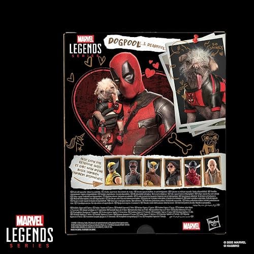 Marvel Legends Series Dogpool and Deadpool, Marvel Studios' Deadpool & Wolverine Movie Collectible 6-Inch Action Figure Gift thumbnail 13