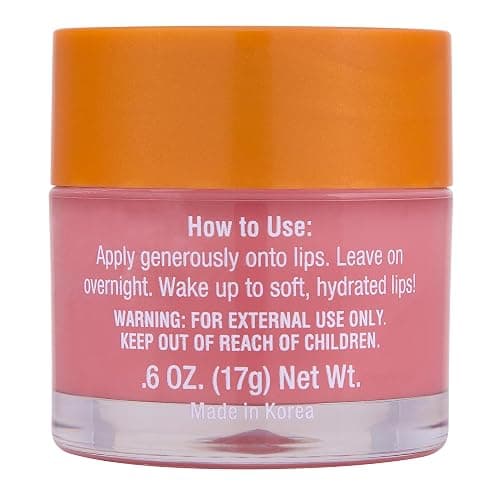 Tree Hut Strawberry Overnight Lip Mask, Hydrating Lip Treatment, Leave On Overnight for Soft, Smooth Lips, Holiday Gift & Stocking Stuffer, 0.6 oz thumbnail 2