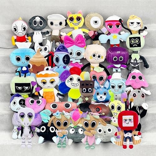 Lithosync Dandy’s World Plush Toy, Star Girl Plush Doll, Soft Stuffed Cartoon Character Plush, Cute Collectible Plush Figure for Fans Room Decor (11.0 Inch) thumbnail 4