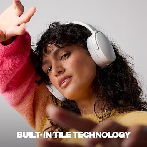 Skullcandy Hesh Evo Wireless Over-Ear Bluetooth Headphones with Extra USB-C Charging Cable, Noise Isolating, 36 Hours Battery, Foldable Lightweight Design, Microphone for iPhone Android - Bone thumbnail 4