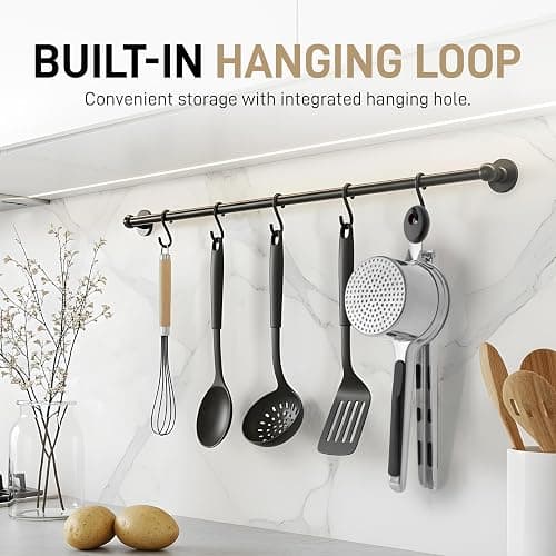 Bellemain Large Potato Ricer 15oz – Heavy Duty Stainless Steel Potato Masher for Smooth Mashed Potatoes, Baby Food & Gnocchi Maker thumbnail 8