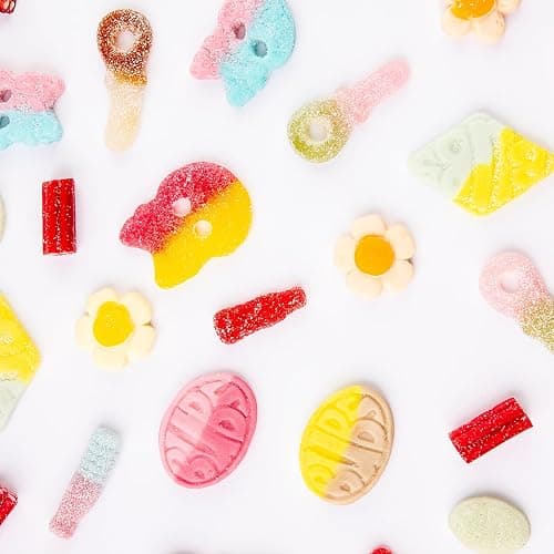 Bubs Swedish Candy Mix - Authentic Sweet and Sour Swedish Gummies - 1 Pound of Gummy Candy From Sweden - Bubs Rombs, Bubs Ovals, Big Swedish Candy Skulls, Fizzy Bottles - A Candy Gift for Candy Lovers thumbnail 9