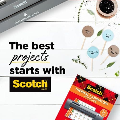 Scotch Thermal Laminator, 2 Roller System for a Professional Finish, Use for Home, Office or School, Suitable for use with Photos (TL901X) thumbnail 9