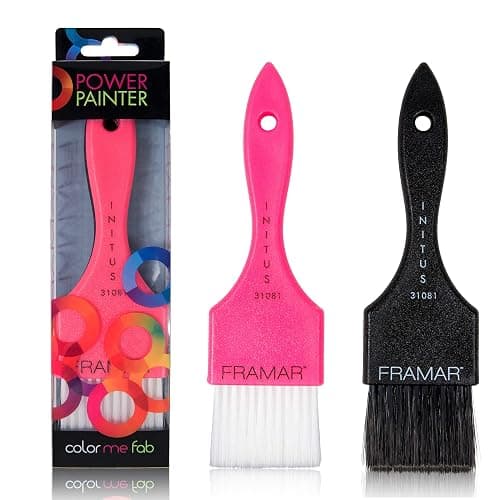 FRAMAR Power Painter Hair Dye Brush - Versatile Brush for Hair Coloring and Dying with Precise Application thumbnail 2