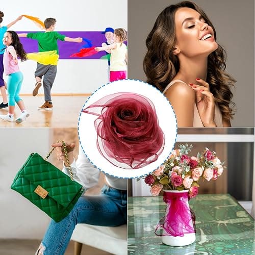 PATIKIL Dance Scarves, Juggling Scarves for Play Magic Music Activity Juggling Dressing thumbnail 6